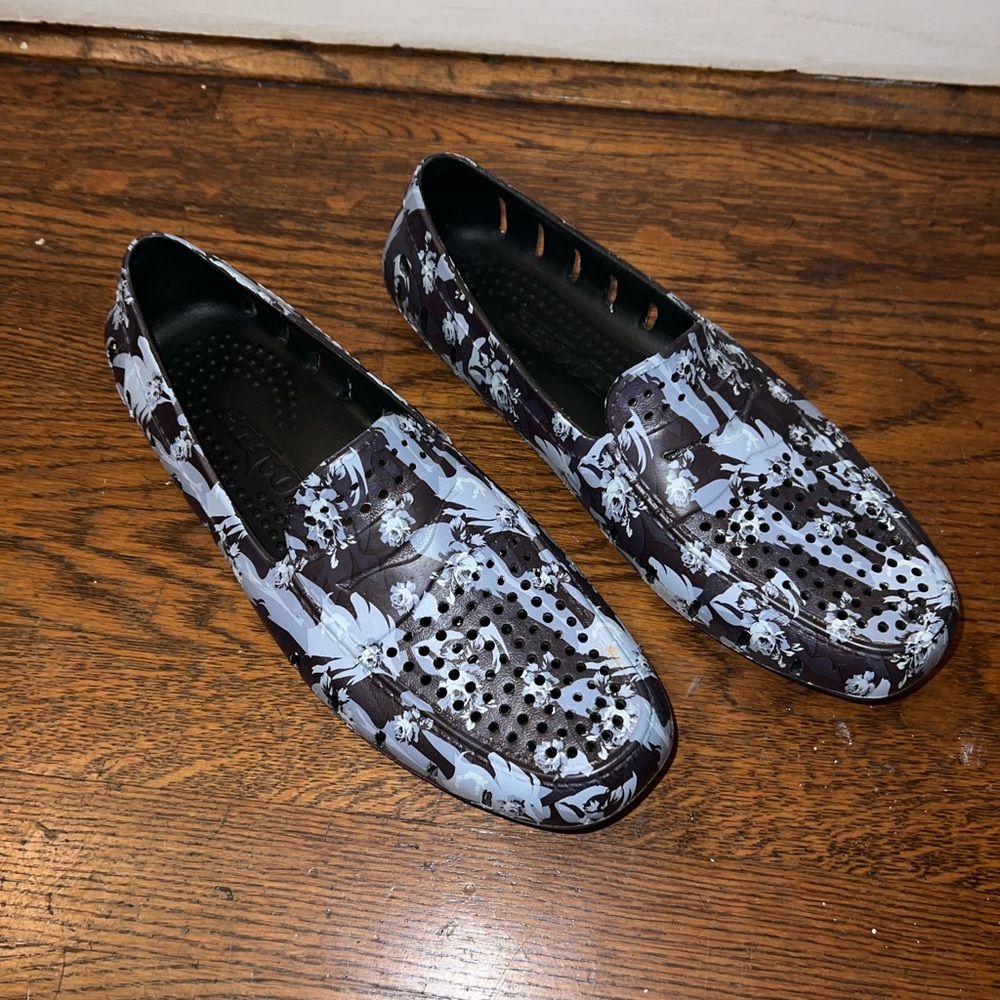 Floral print Floafers